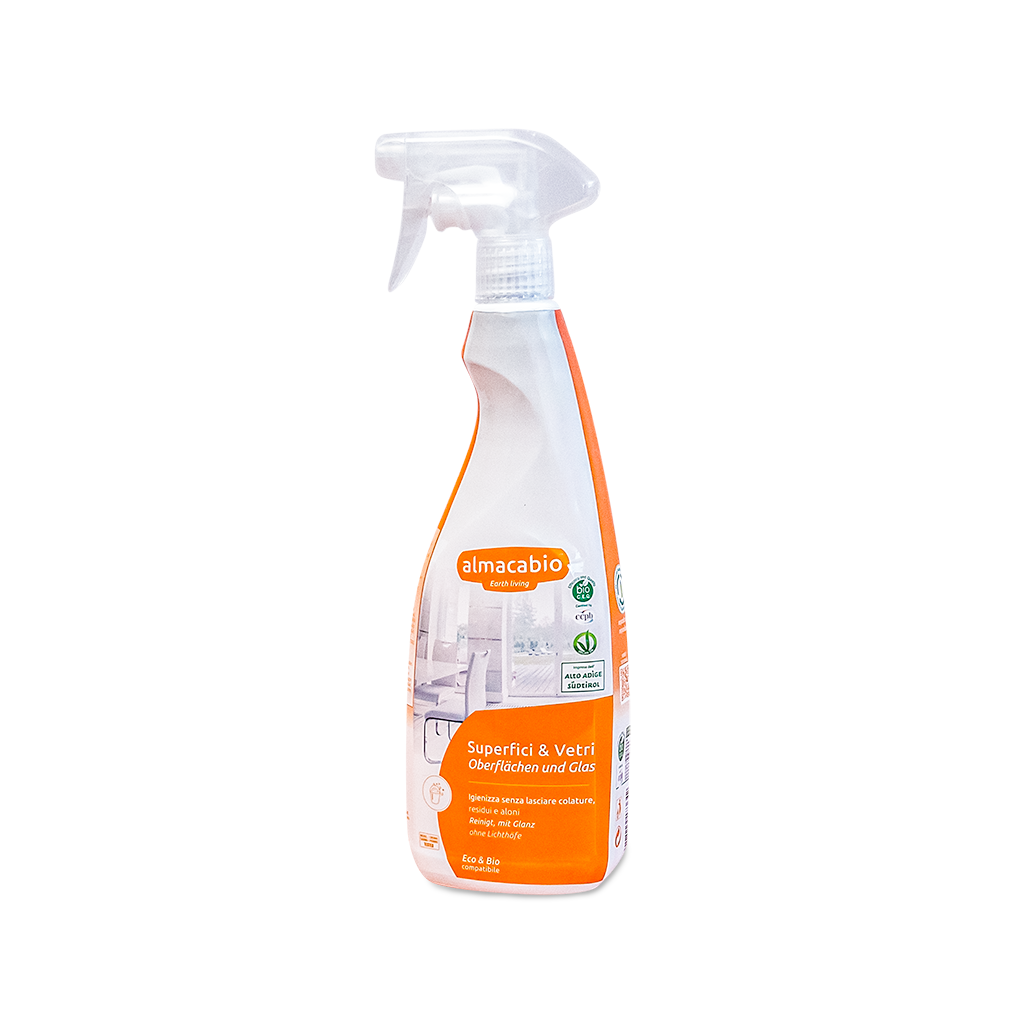 Superfici e Vetri spray - 750 ml - Almacabio